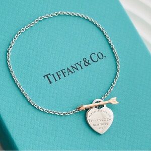 Brand New Never Worn Authentic Tiffany & Co  Silver Bracelet.